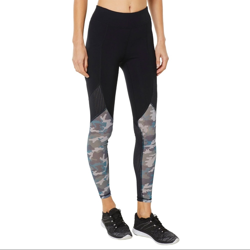 Shape Activewear Lu’au Hi Rise leggings Camo Mesh Panel Workout Pants